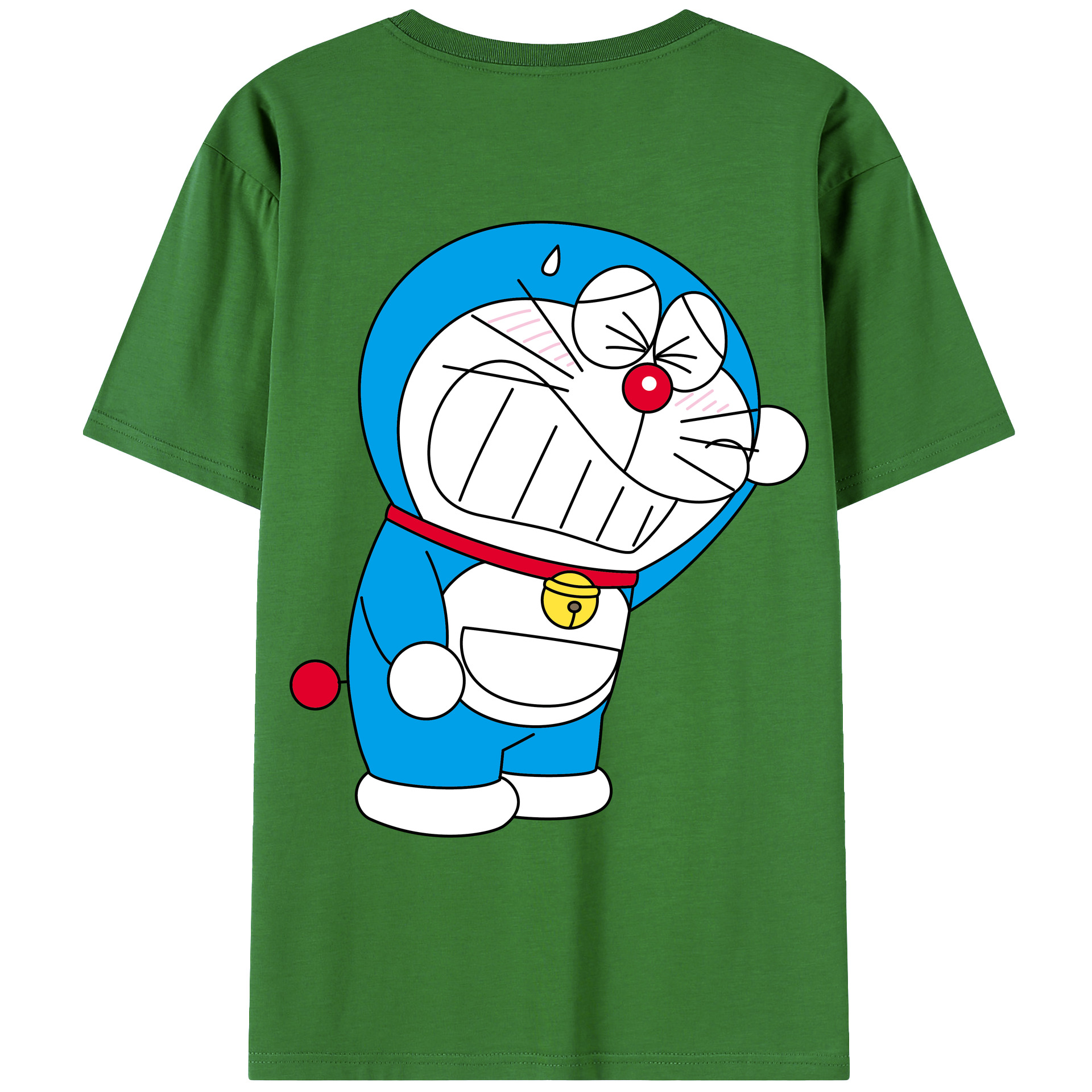 （画像用） ドラえもん Doraemon レディース半袖Tシャツ(バックプリント)
